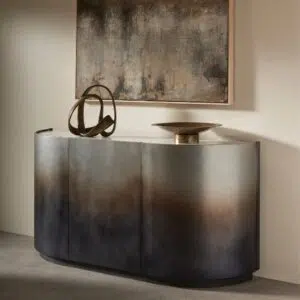 Harper Oxidized Metal Buffet Unit - Black