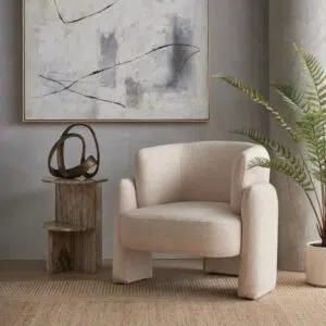 Para Accent Chair Soft Pink