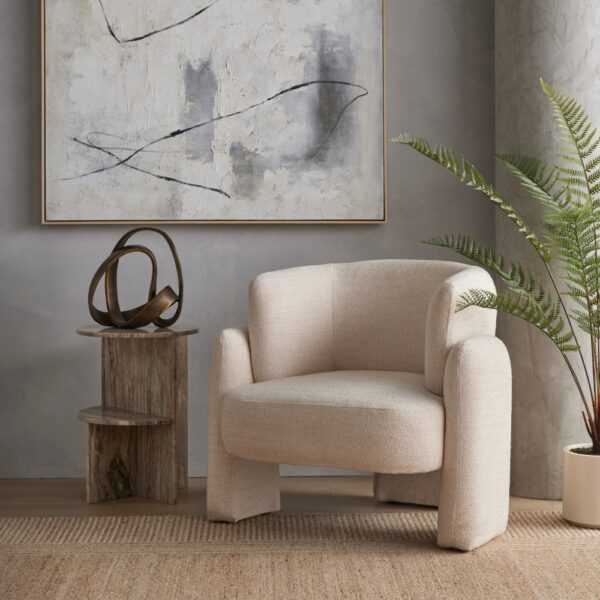 Para Accent Chair Soft Pink