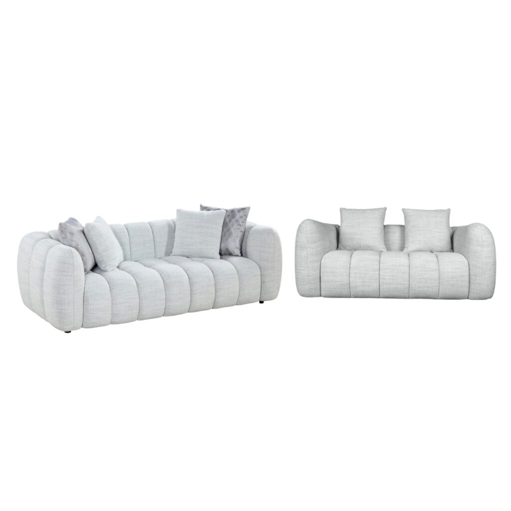 Aria Fabric 3+2 Seater Sofa Set
