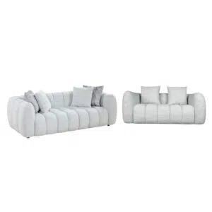 Aria Fabric 3+2 Seater Sofa Set