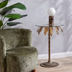 Chenille Armchair Green