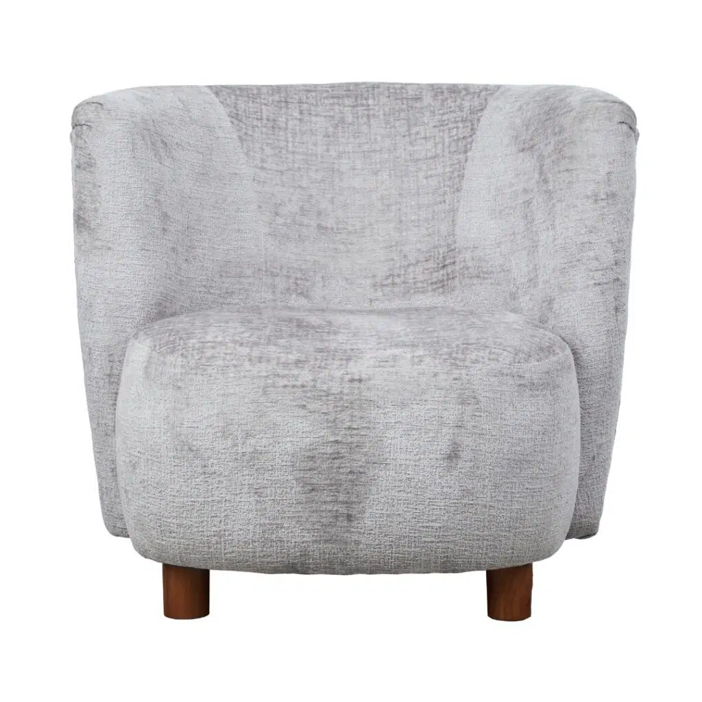 Chenille Armchair