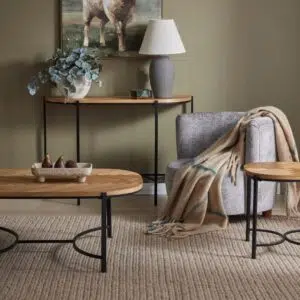 Chenille Armchair - Grey