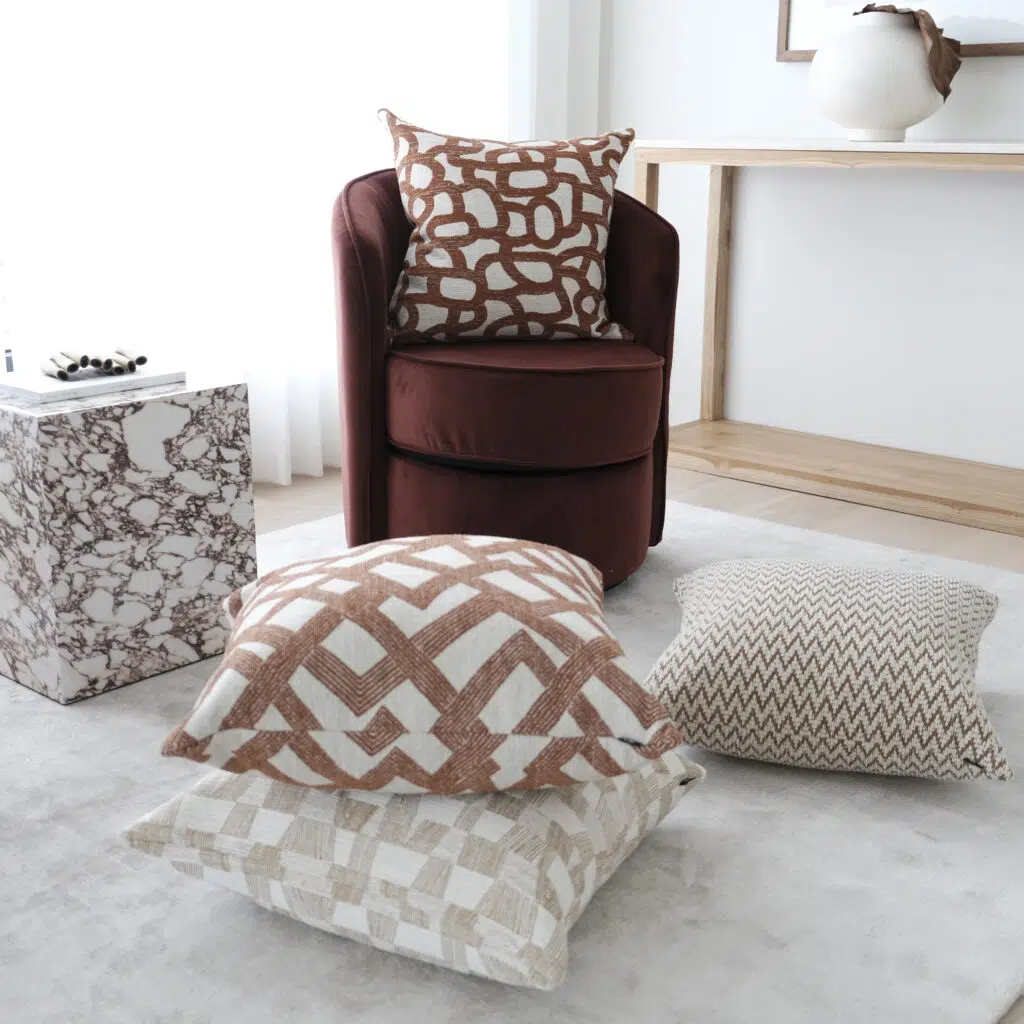 55cm feather cushion perfect for sofas and beds