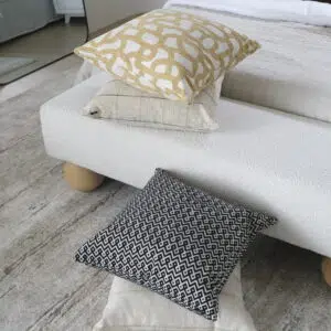 55cm feather cushion perfect for sofas and beds