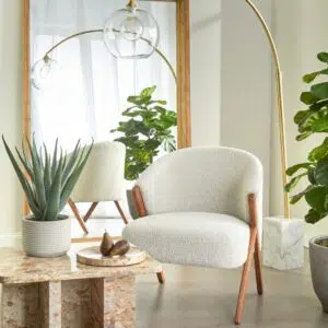 Lennox Arm Chair Bisque