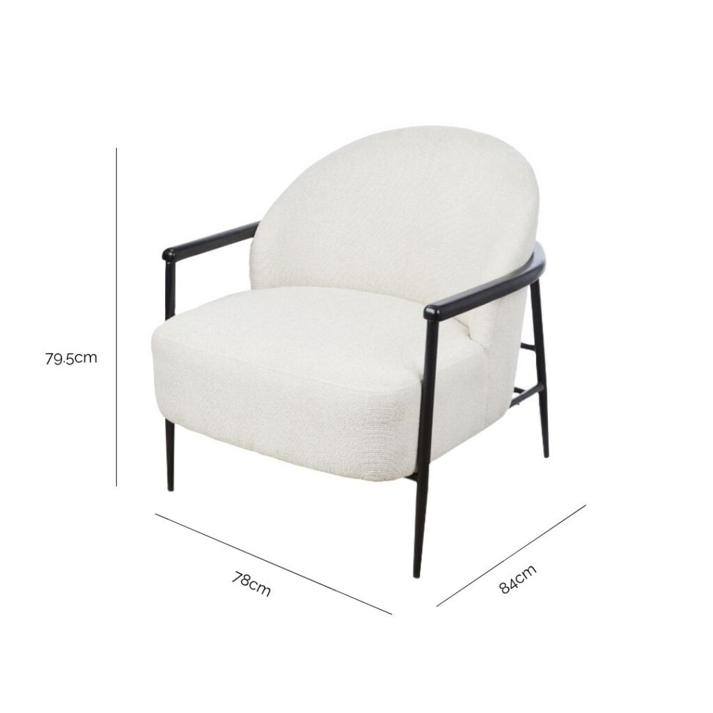 Miles Armchair Cream
