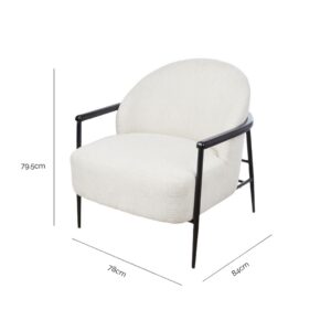 Miles Armchair Cream