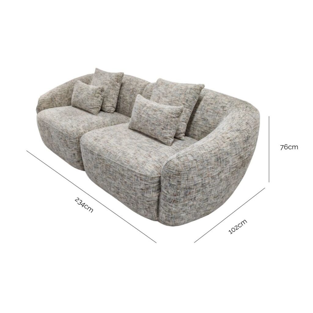 Nora 3 Seater Modular Sofa