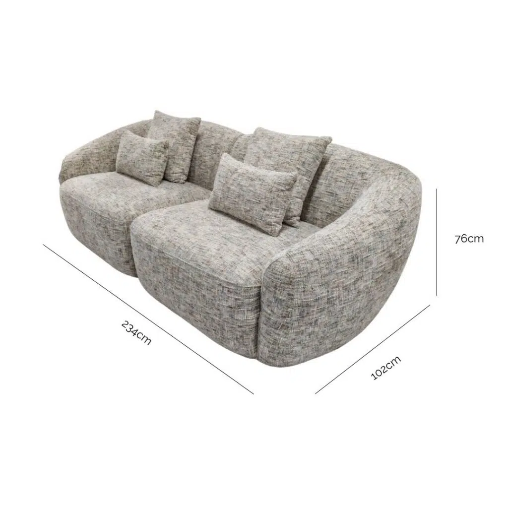 Nora 3 Seater Modular Sofa