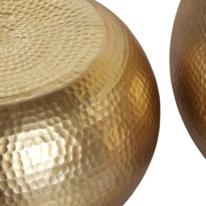 Olive Round Coffee Table 2pcs Set