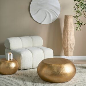 Olive Round Coffee Table 2pcs Set