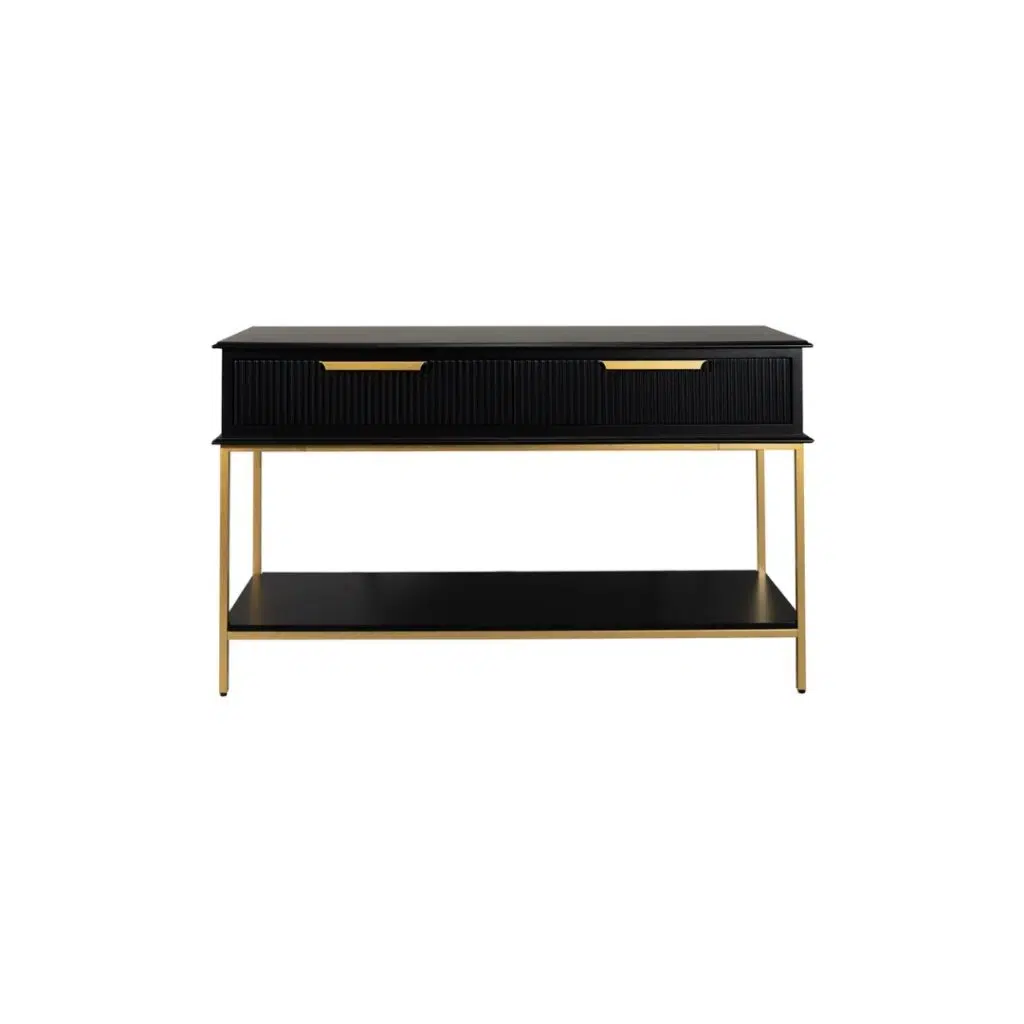Aimee Console Table - Small Black