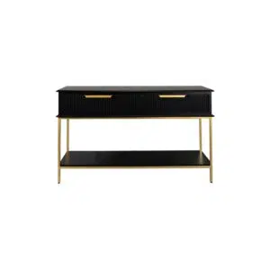 Aimee Console Table - Small Black