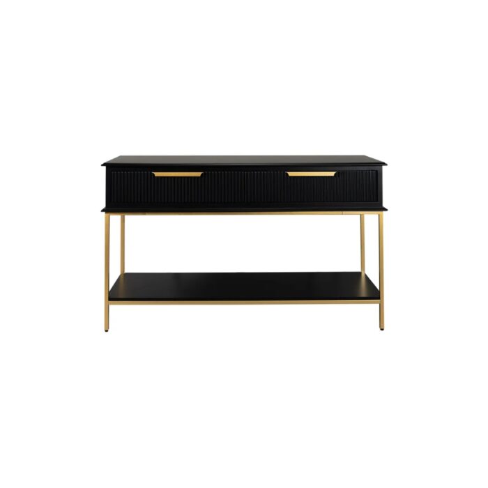 Aimee Console Table – Small Black