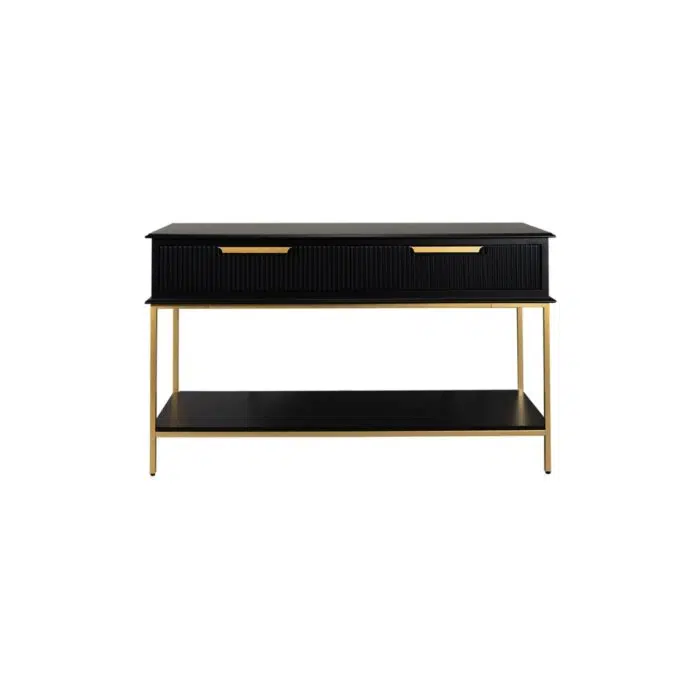 Aimee Console Table – Small Black