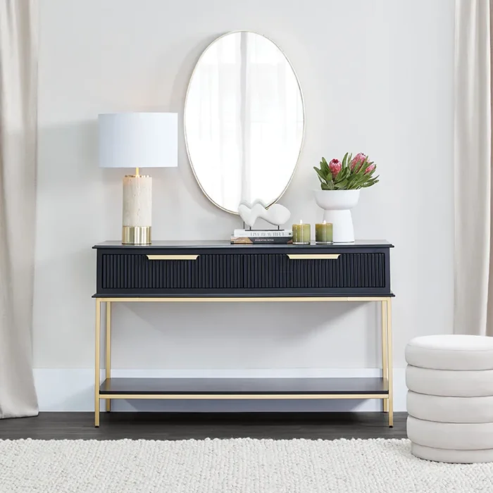 Ariana Console Table - Black