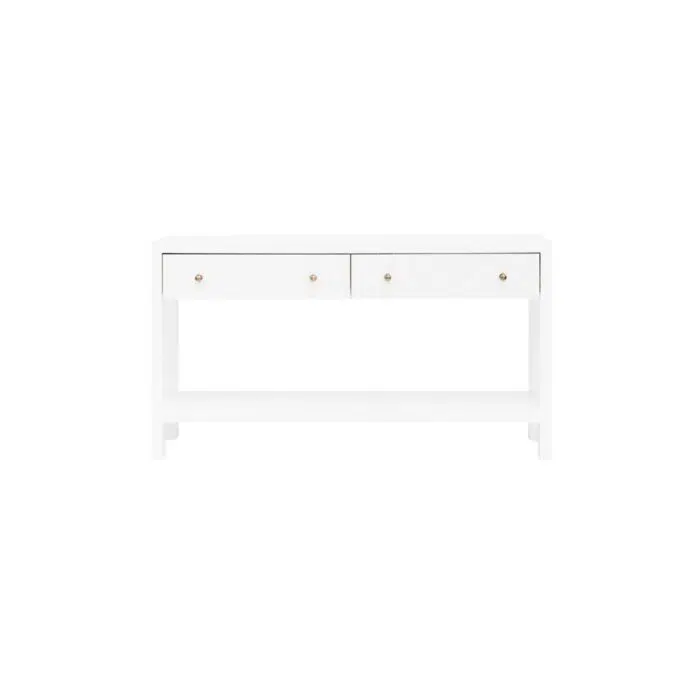 Ariana Console Table – White, 140cm