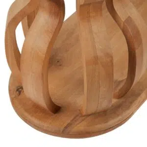 Size diagram of Billow Console Table - Brown with dimensions