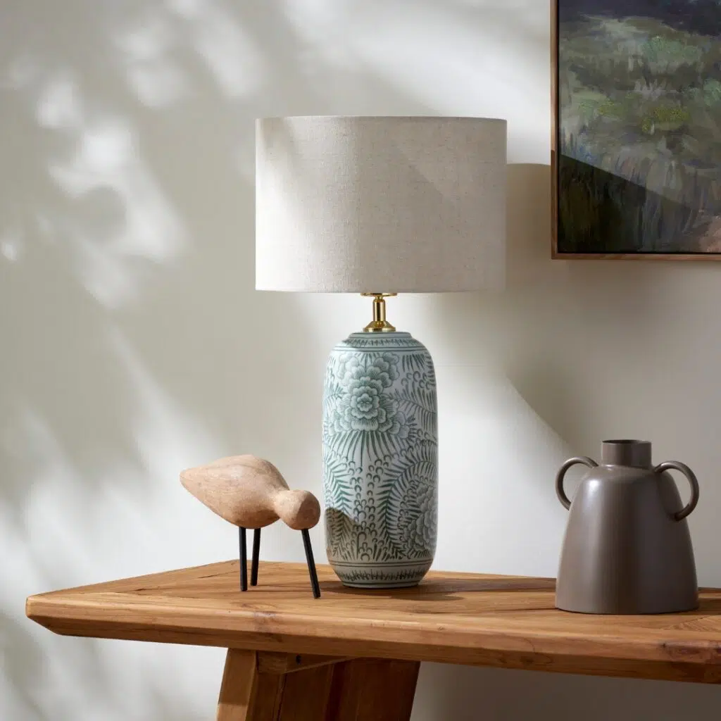 Elroi Console Table in natural colour, perfect for modern homes