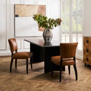Montauk Dining Table 2 meter length in black for dining space