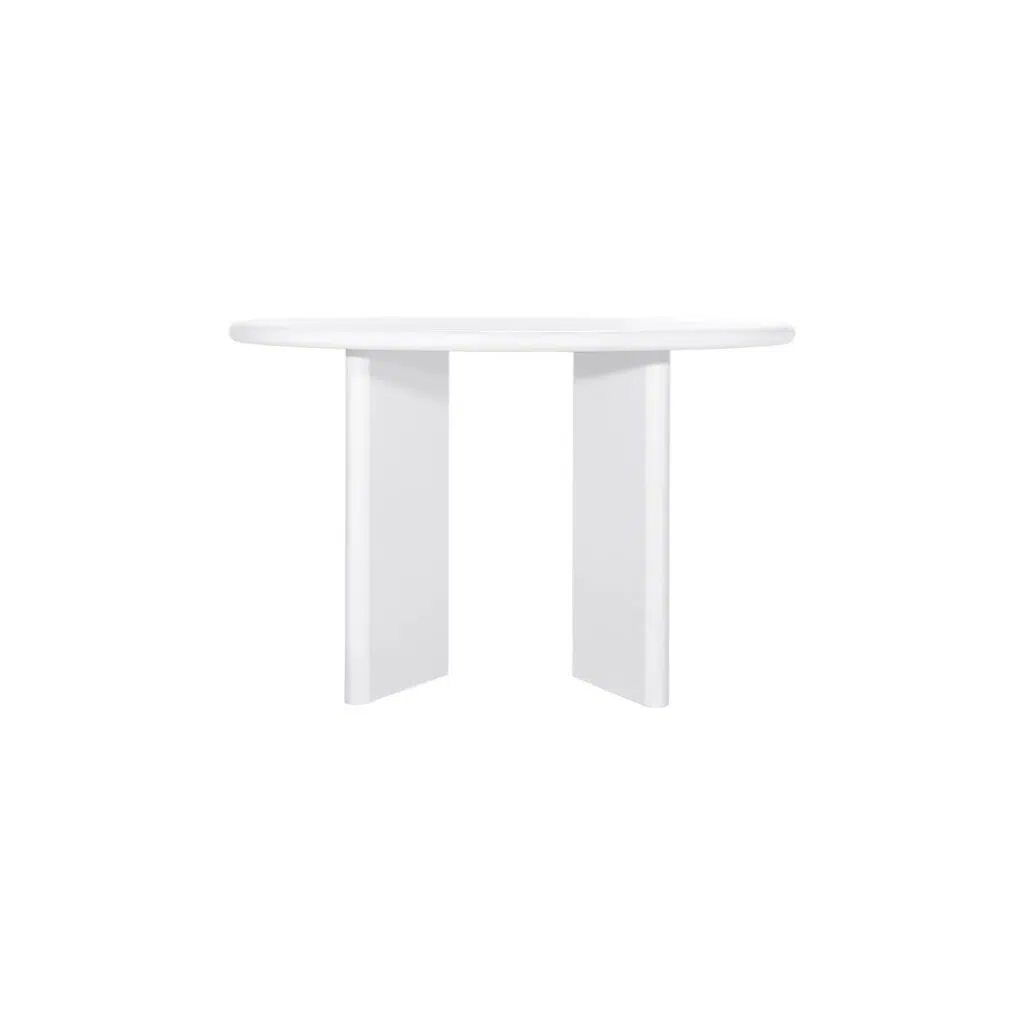 Montauk Round Dining Table - 1.2m White