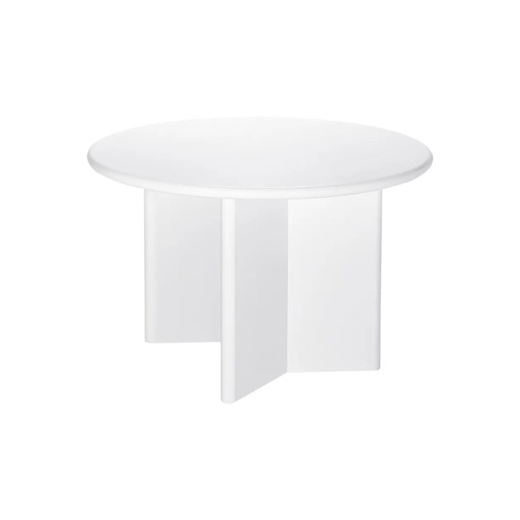 Montauk Round Dining Table - 1.2m White