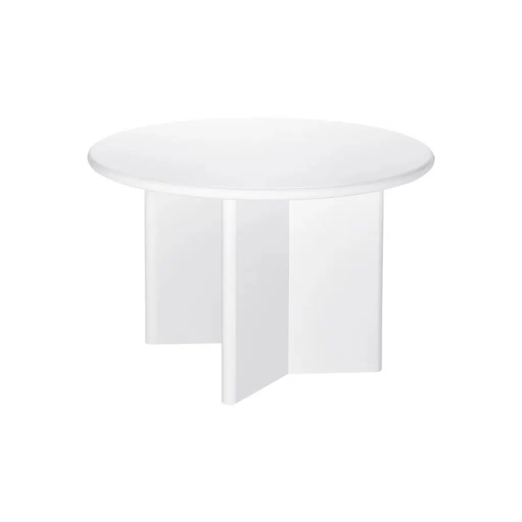 Montauk Round Dining Table - 1.2m White