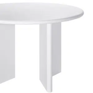 Montauk Round Dining Table - 1.2m White