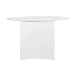 Montauk Round Dining Table - 1.2m White