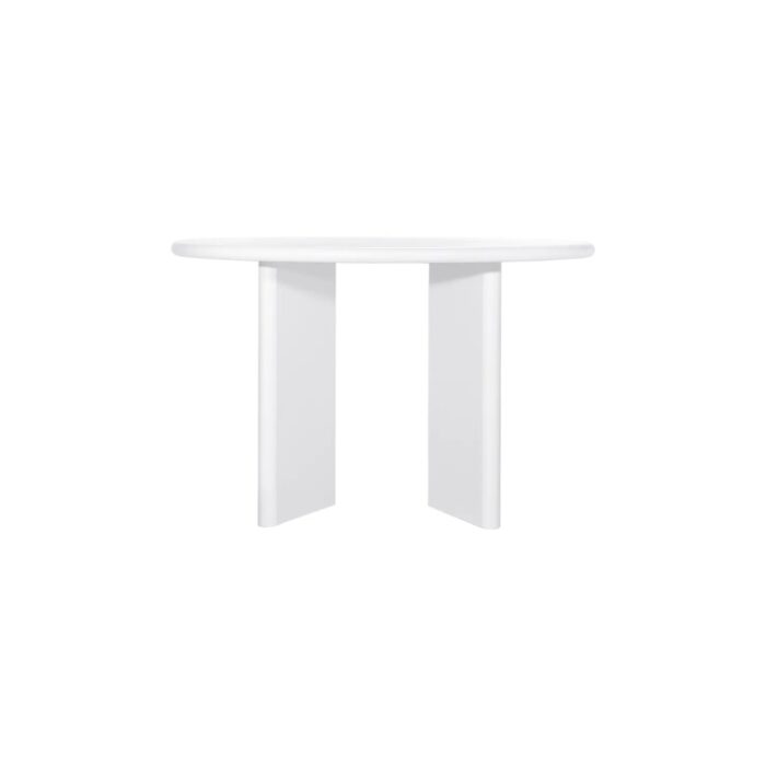 Montauk Round Dining Table – 1.2m White