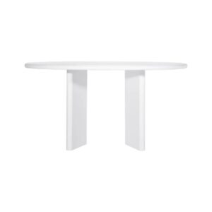 Montauk Round Dining Table - 1.5m White