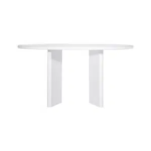 Montauk Round Dining Table - 1.5m White