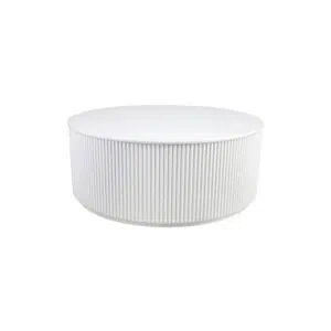 Nomad Round Coffee Table - White