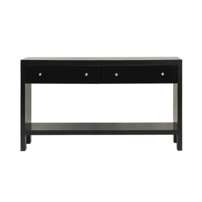 Ariana 140cm Console Table - Black