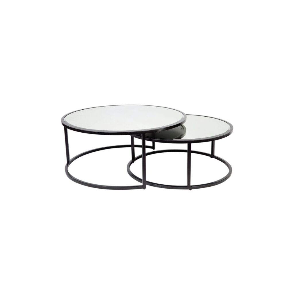 Serene Nesting Coffee Tables - Black