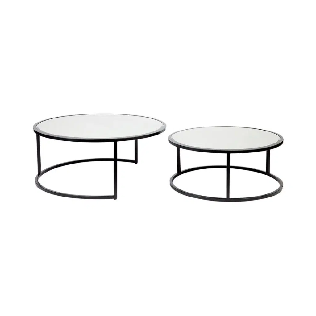 Serene Nesting Coffee Tables - Black
