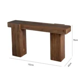Console Table - Natural