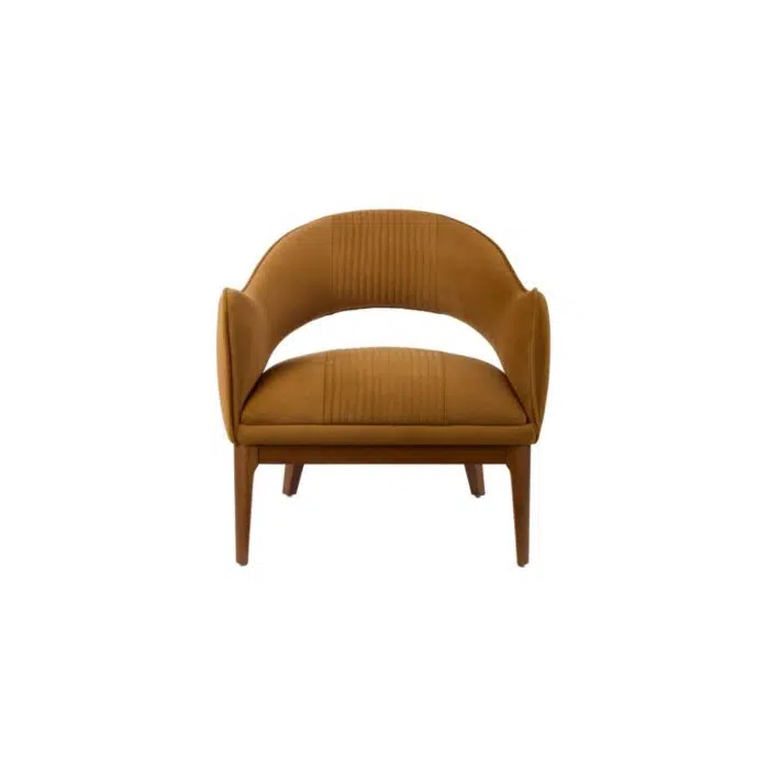 Armchair Mustard & Walnut
