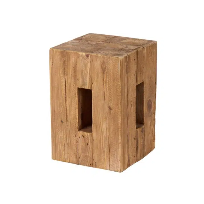Isaac Alder Wooden Side Table – Natural