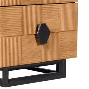 Alton Bedside Table Small Natural And Black4