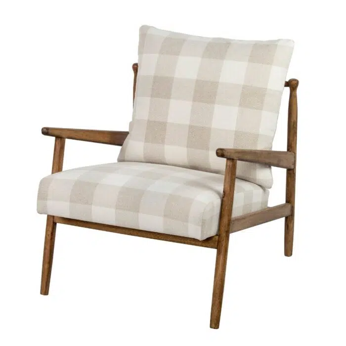 Chair White & Beige