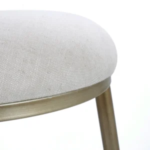 Annie Bar Stool Natural Linen4