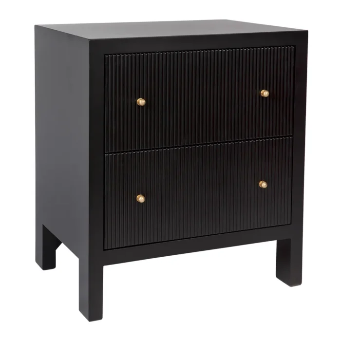 Ariana Bedside Table Large Black1