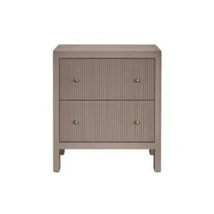 Ariana Bedside Table Large Taupe