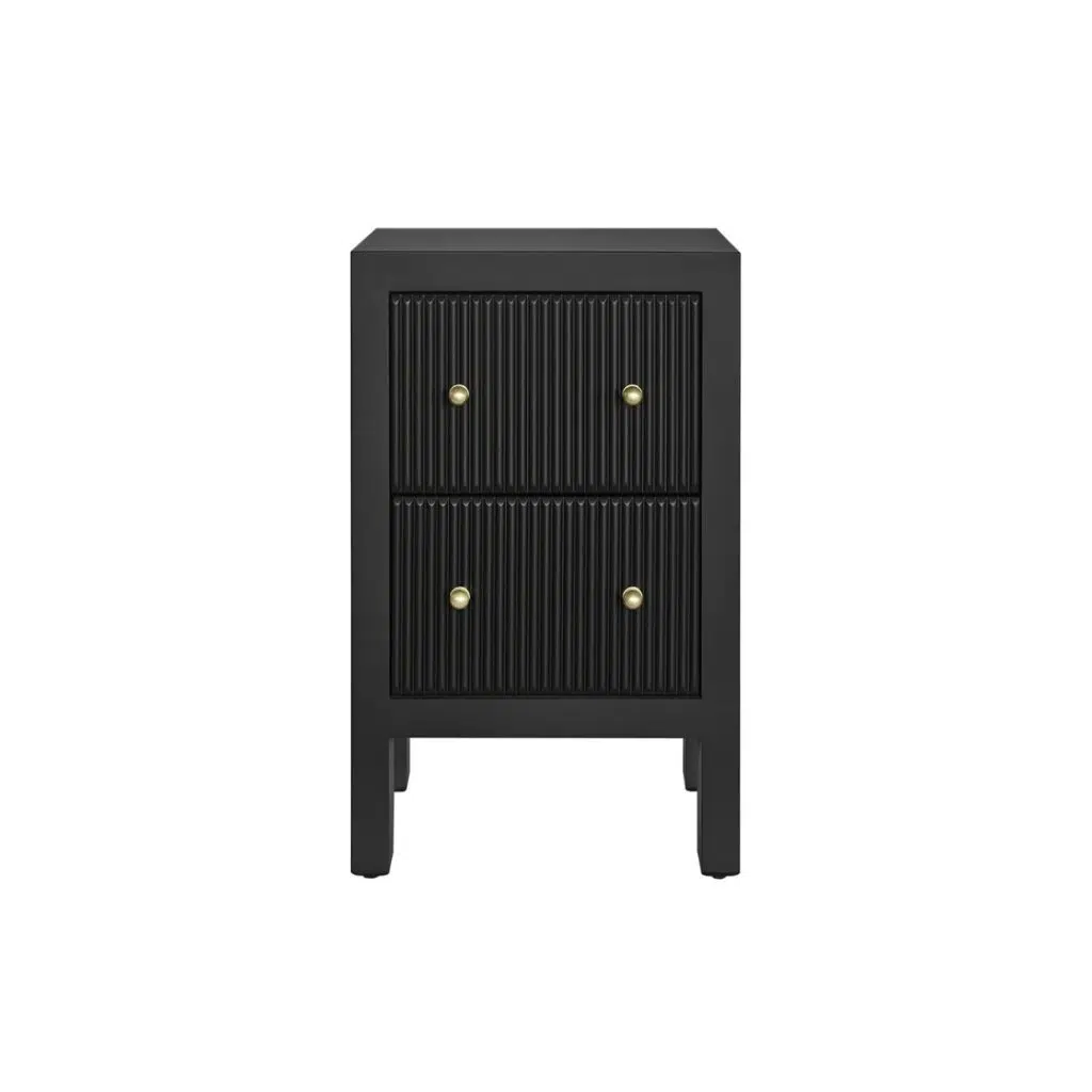 Ariana Bedside Table Petite Black
