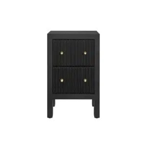 Ariana Bedside Table Petite Black