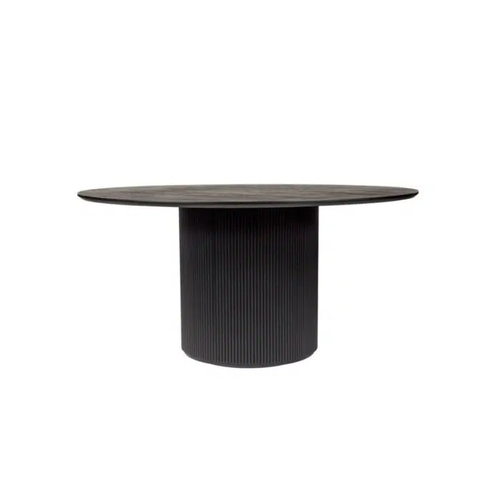 Arlo Round 1.5m Dining Table – Black