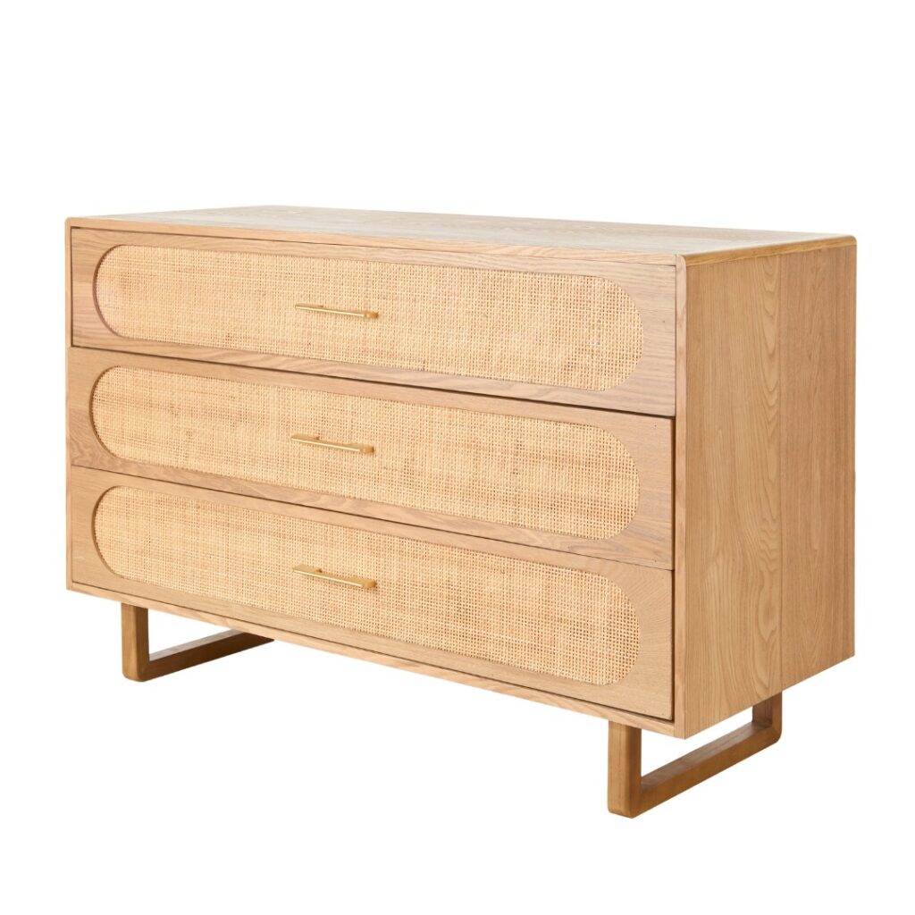 Aspen Chest Of Drawers Walnut